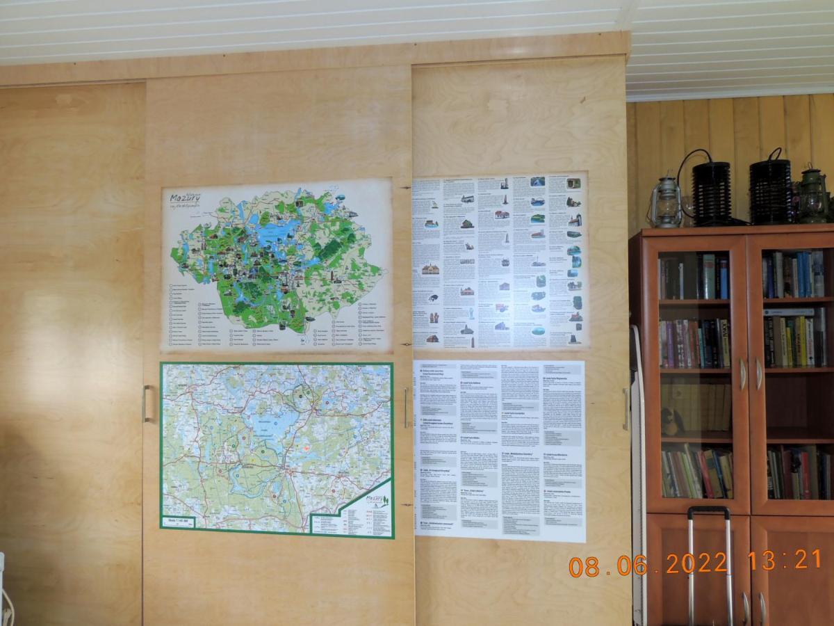 Ferienwohnung Gdzie Diabel Mowi Dobranoc Pisz Exterior foto